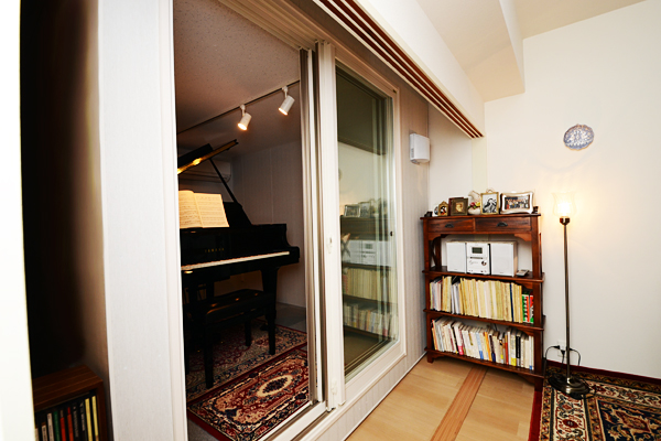 東京都W様邸 ピアノ簡易防音室
																													   